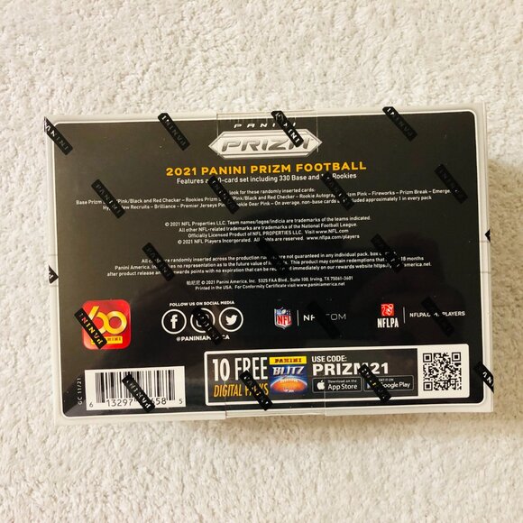 2021 Panini Prizm NFL Football Mega Box Target Exclusives Factory Sealed - Picture 2 of 2